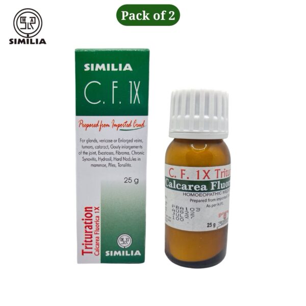 Calc Flourica 1X powder (Pack of 2)
