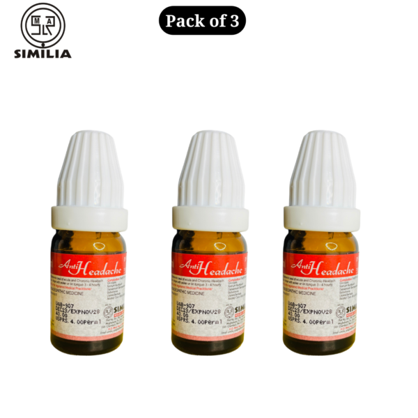 Anti Headache Drops, 15ml (Pack Of 3)